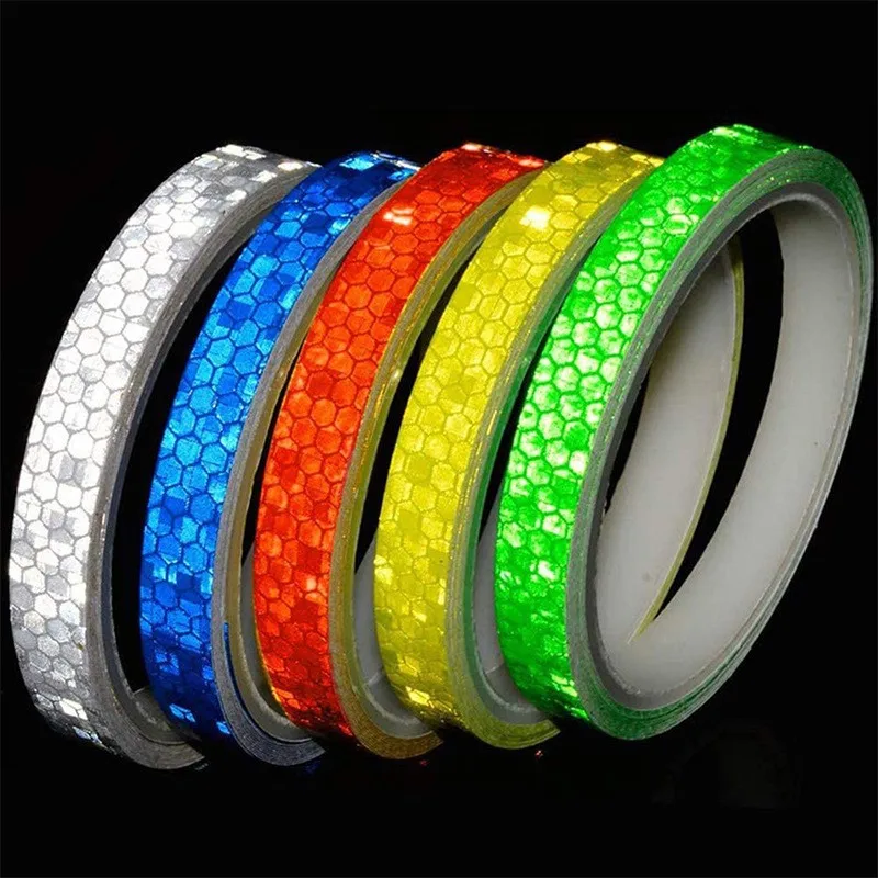 Heat Transfer Vinyl Roll - 8M Glow-in-Dark Reflective Tape - Self-Adhesive
