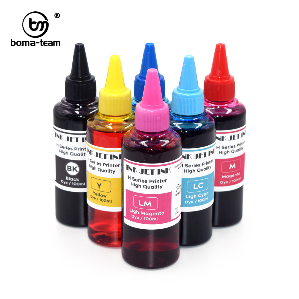 Sublimation Ink 100Ml - 100ml x 6colors Dye Pigment Sublimation