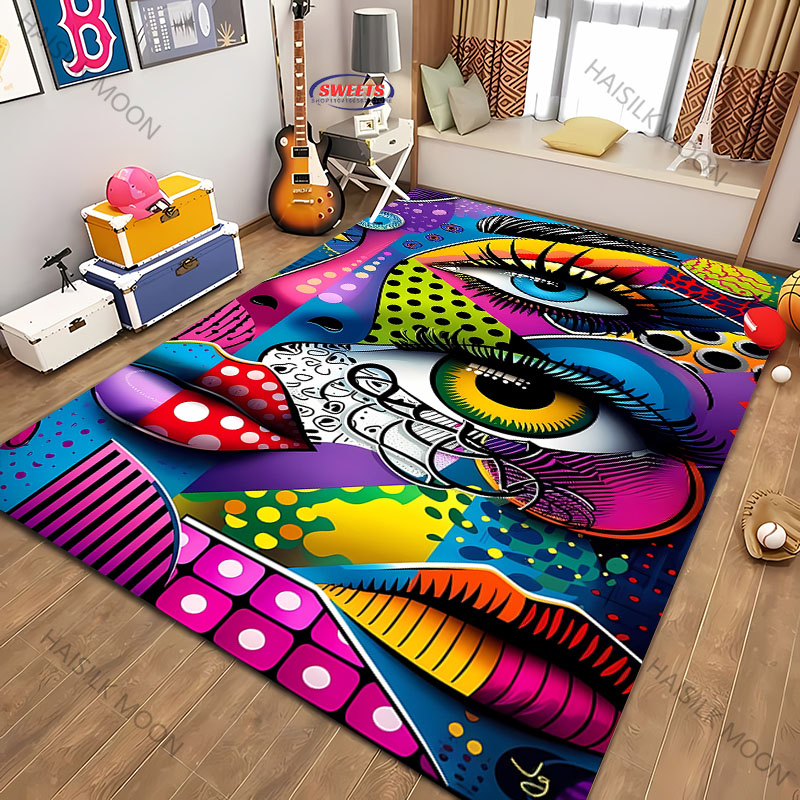 3D HD Printing Pop Art Colorfu - огляд і ціна Hall Commercial Printing