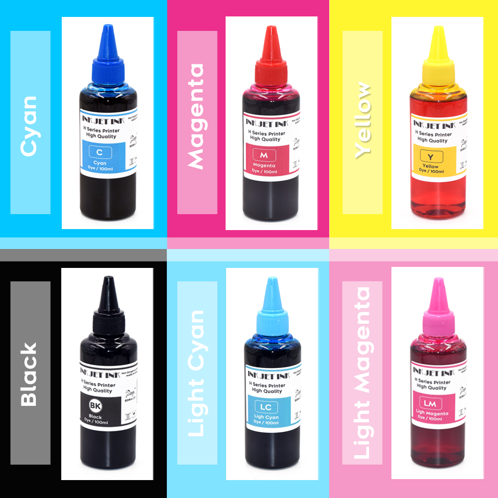 100ml x 6colors Dye Pigment Su - огляд і ціна Sublimation Ink 100Ml