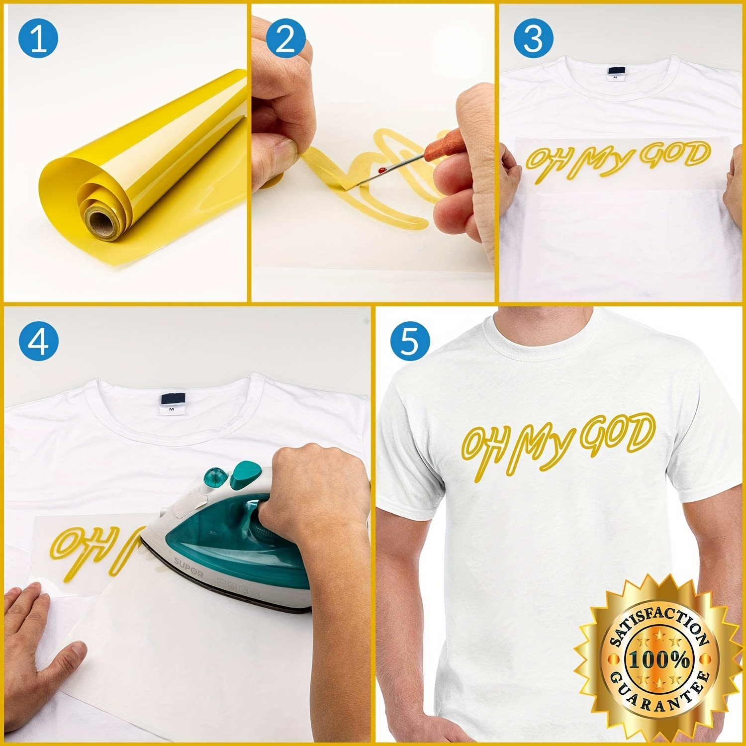 HTV Heat Transfer Vinyl 12Inch - огляд і ціна Heat Transfer Vinyl Roll
