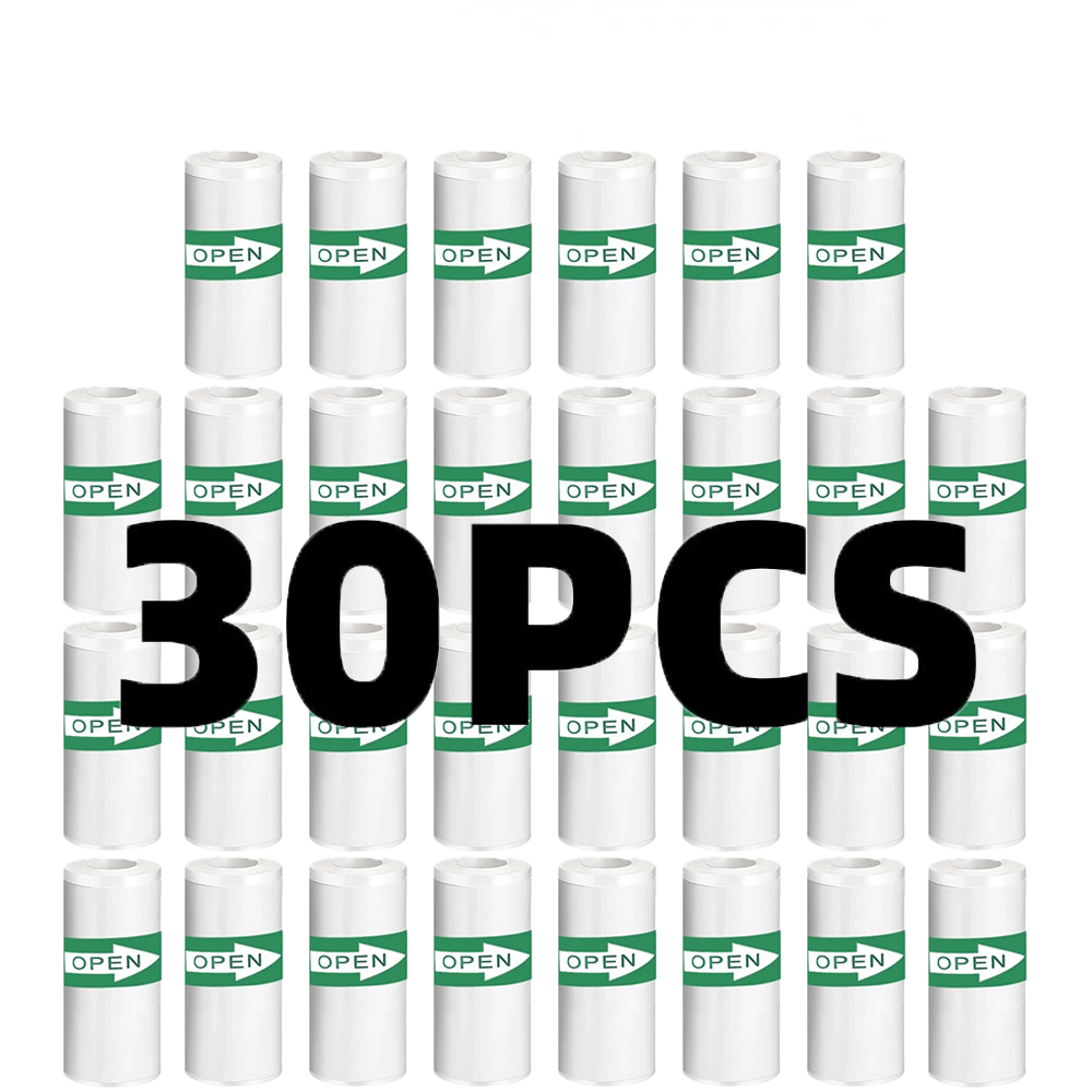 30 Rolls 57*25mm Thermal Paper - огляд і ціна Heat Transfer Vinyl Roll