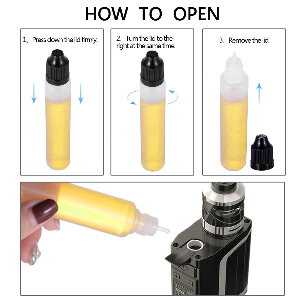 5Pcs 3ml-120ml LDPE Empty Plas - огляд і ціна Sublimation Ink 100Ml