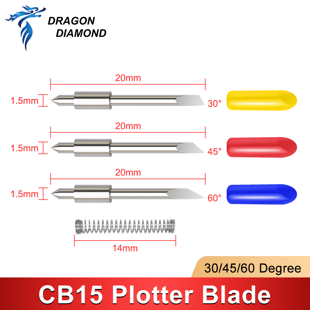 DRAGON DIAMOND 5 PCS 30/45/60  - огляд і ціна Vinyl Cutter Plotter