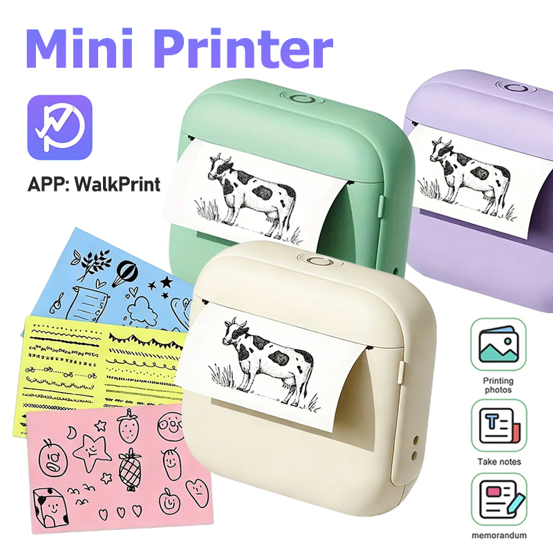 X6 Mini Portable Printer No In - огляд і ціна Commercial Photo Printer