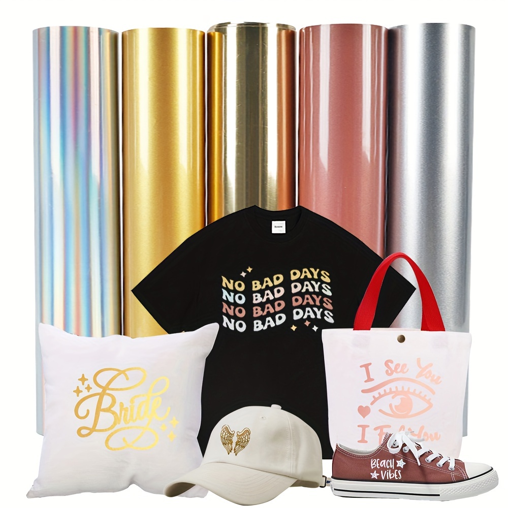 1 Pack, PU Soft Metal Heat Tra - огляд і ціна Heat Transfer Vinyl Roll