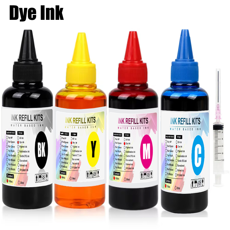 100ml Universal Dye Ink BK C M - огляд і ціна Sublimation Ink 100Ml