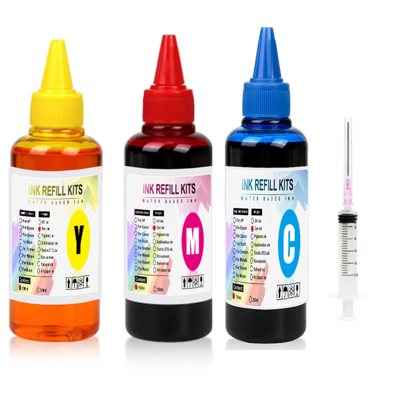 100ml Universal Dye Ink BK C M - огляд і ціна Sublimation Ink 100Ml