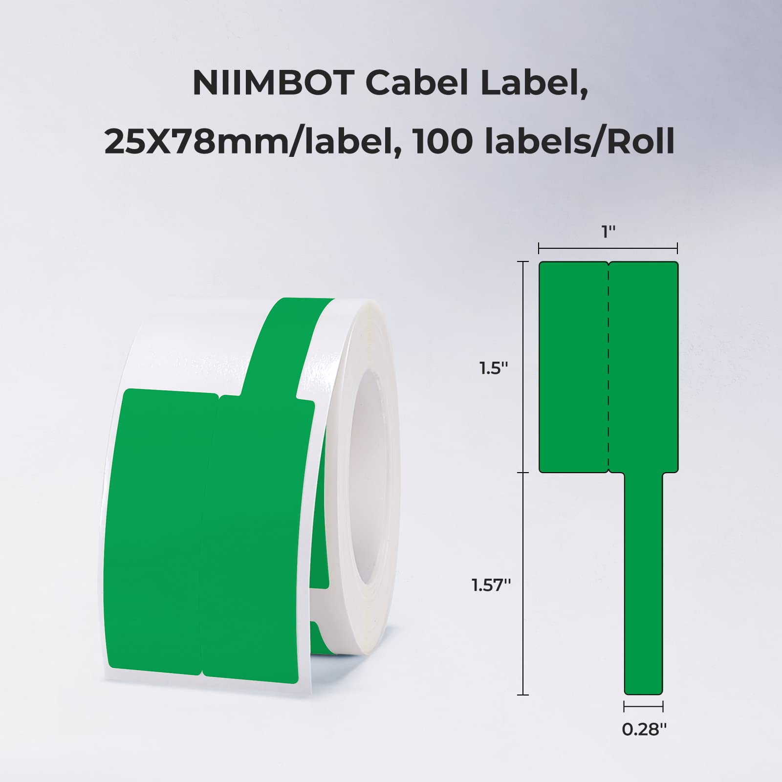 Niimbot Color Cable Label Wate - огляд і ціна Heat Transfer Vinyl Roll