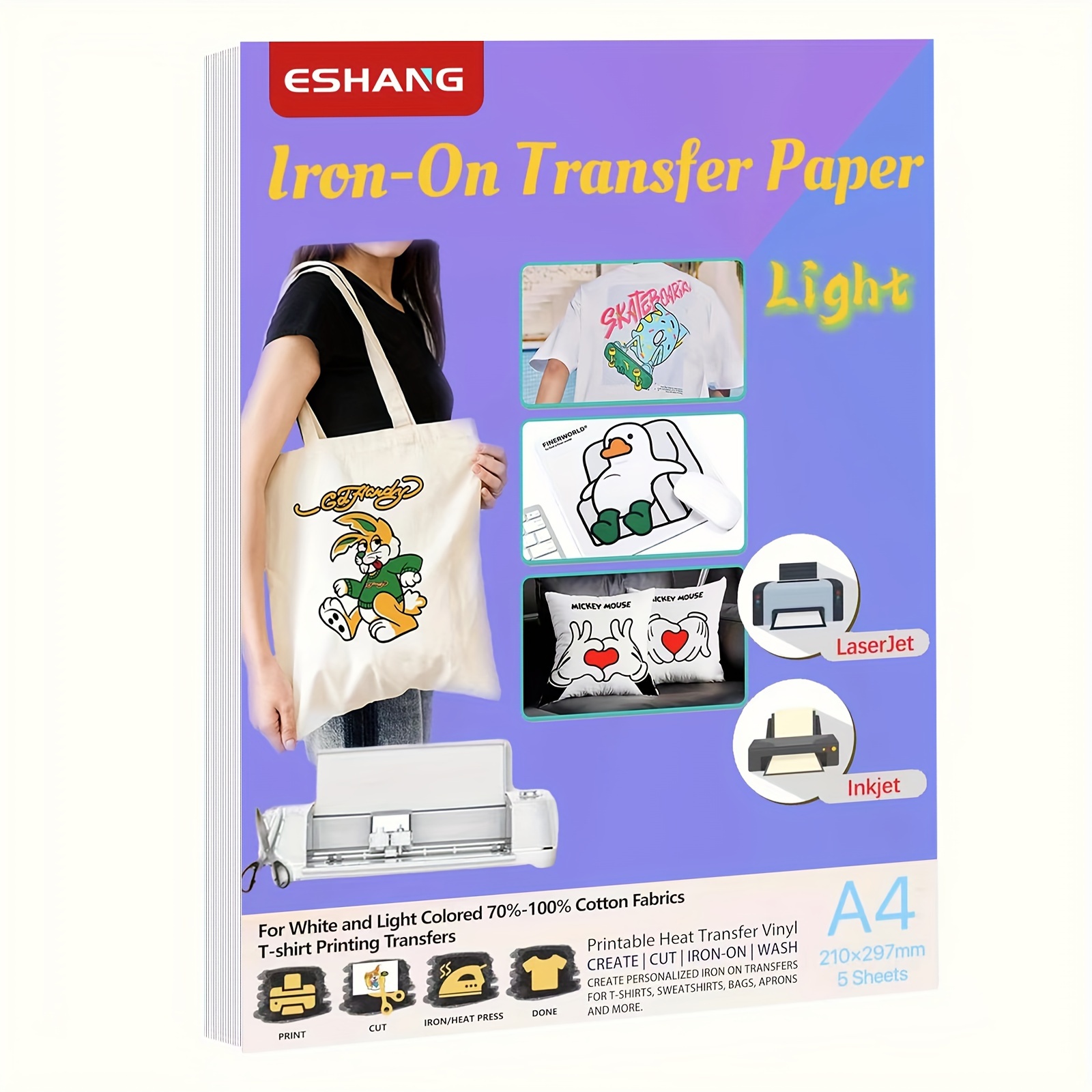 A4 Size Heat Transfer Paper Fo - огляд і ціна Heat Transfer Vinyl Roll