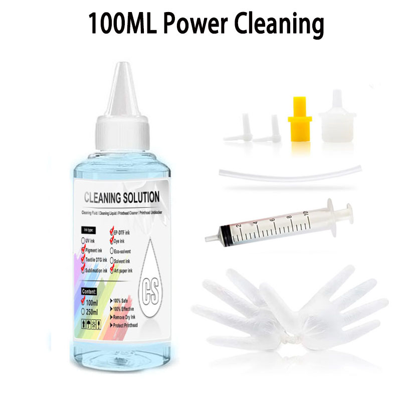 100ml/PC Cleaning Liquid Kit F - огляд і ціна Sublimation Ink 100Ml