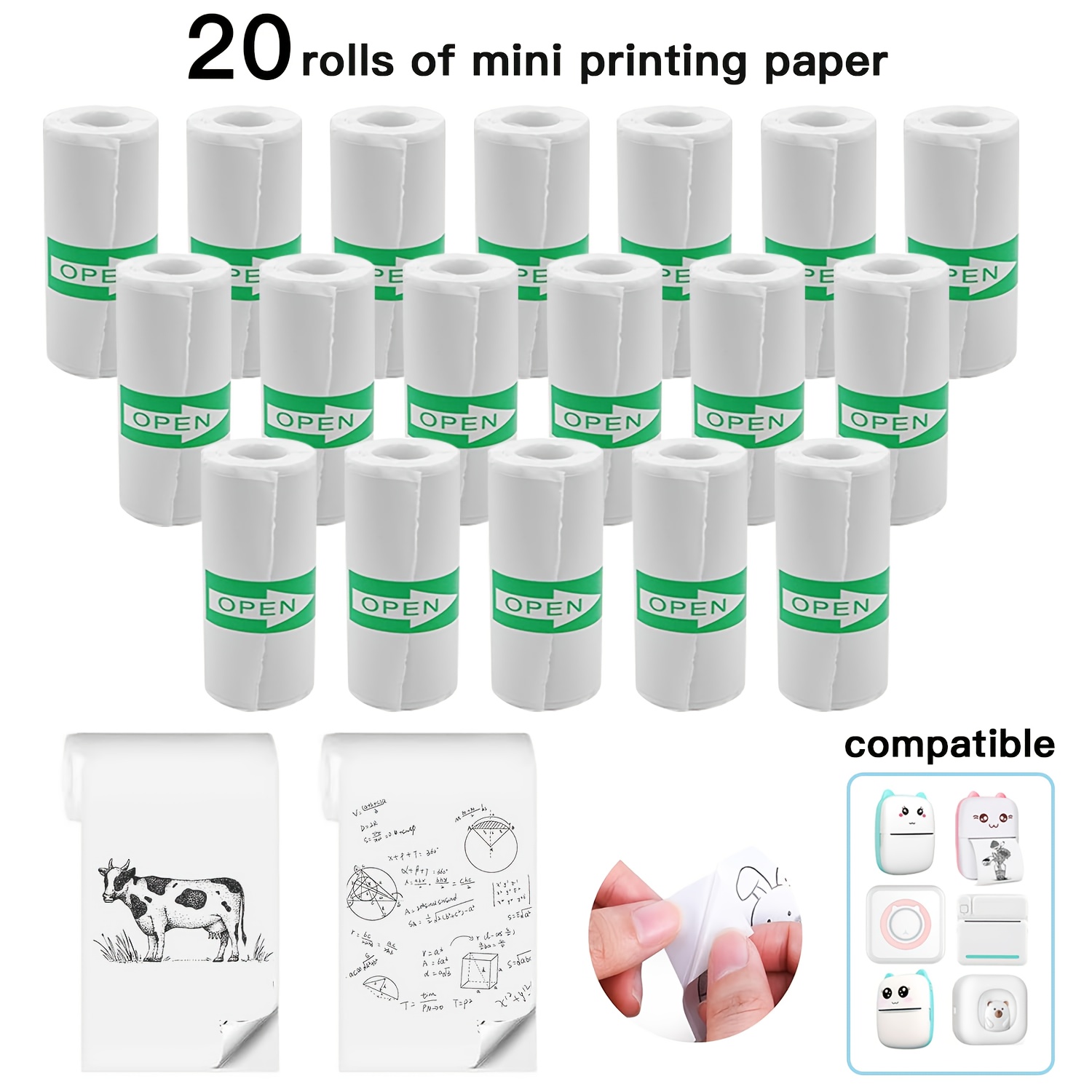5-10-20 Rolls of Mini Printing - огляд і ціна Heat Transfer Vinyl Roll