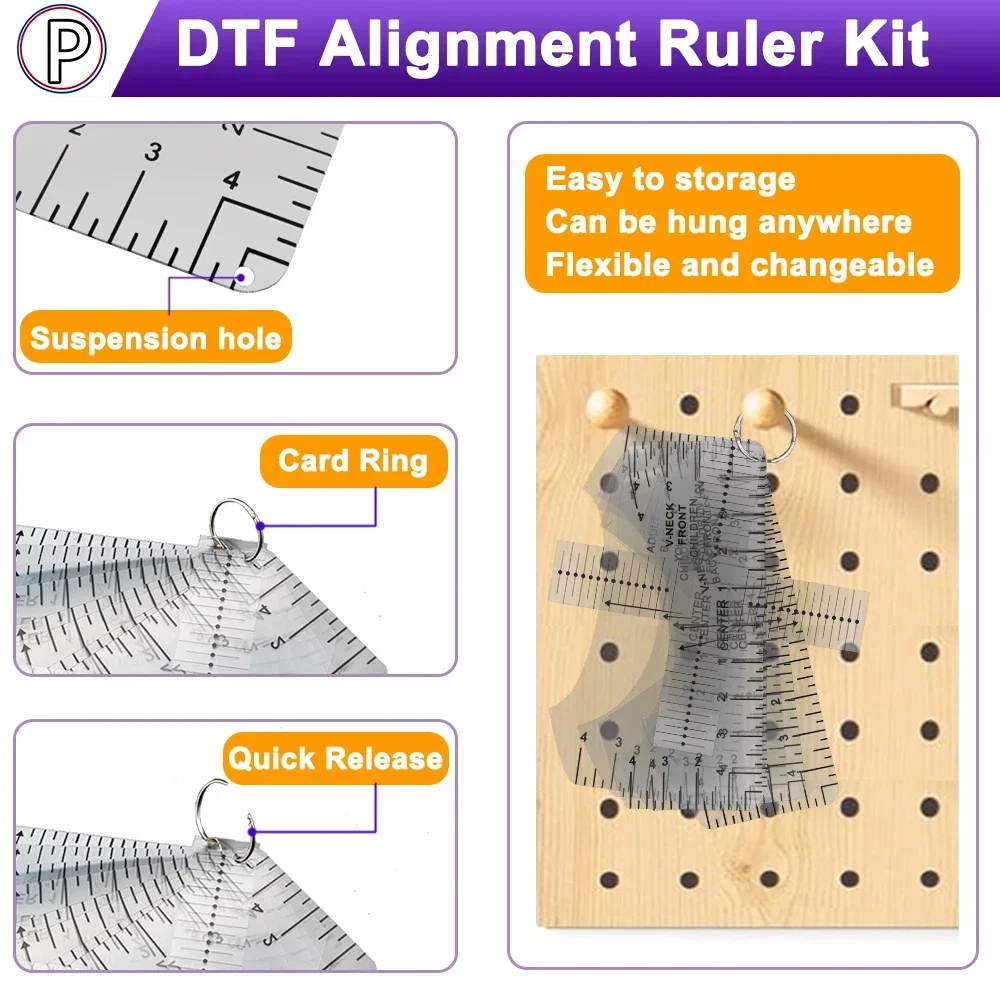 DTF DTG Alignment Ruler Kit wi - огляд і ціна Pretreatment Machine Dtg